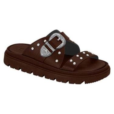 Imagem de Sandália Moleca Slide Feminina Flatform Papete - 5504.103-Feminino