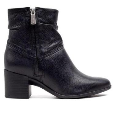 Imagem de Bota feminina Bottero  em couro Burnish Preto-Feminino