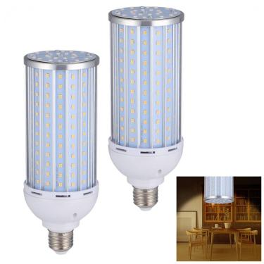 Imagem de Kit 2 Lâmpadas LED Milho 60W E27 Luz Quente 3000K Econômicas para Casa, Restaurantes e...