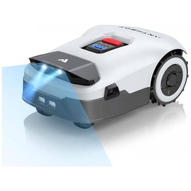 Imagem de Robô Cortador de Grama ANTHBOT Genie600 Cinza sem Fio Perimetral RTK+Visão 4 Câmeras para 900 m², Mapeamento Automático, 20 Zonas
