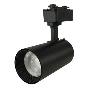 Imagem de Spot Led Para Trilho Foxlux 12w 6500k Bivolt Preto