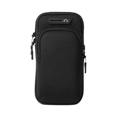 Imagem de Bolsa Esportiva Feminina Impermeável De PU Para Celular, Braçadeira Pa
