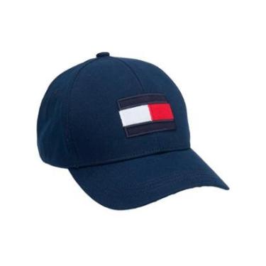 Imagem de Boné Tommy Hilfiger Big Flag Cap Azul Marinho-Masculino
