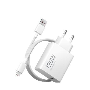 Imagem de Carregador Xiaomi Hypercharge 120W+Cabo Usb-A, Ultrarrápido
