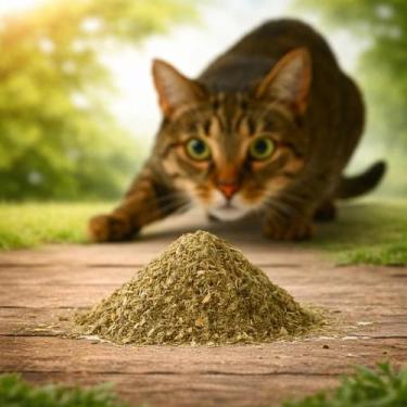 Imagem de Atrativo Catnip Erva Do Gato 10g Natural Deixa o Gato Alegre ,Catnip p
