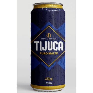 Imagem de CERVEJA TIJUCA PURO MALTE LATA 473ML