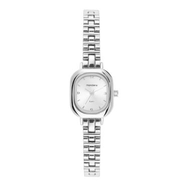 Imagem de Relogio Mondaine Feminino Ref: 99852l0mvnm2 Bracelete Retangular Prateado