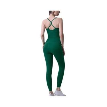 Imagem de Conjunto De Roupas De Yoga Femininas Em 2 Peças Para Fitness, Pilates 