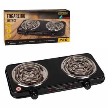 Imagem de Fogão Elétrico Portátil 2 Bocas  Prático, Compacto e Eficiente - Start