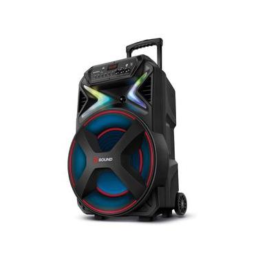 Imagem de Caixa Amplificada Xsound Mondial Preto 1000W RMS Bivolt - CM-1000-N Bivolt