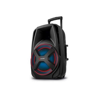 Imagem de Caixa Amplificada Xsound Mondial Preto 650W RMS Bivolt - CM-650-N Bivolt