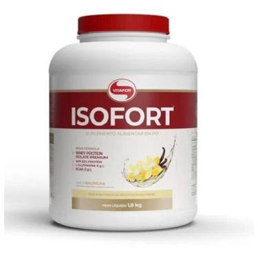 Imagem de Isofort whey protein 1800g baunilha - vitafor