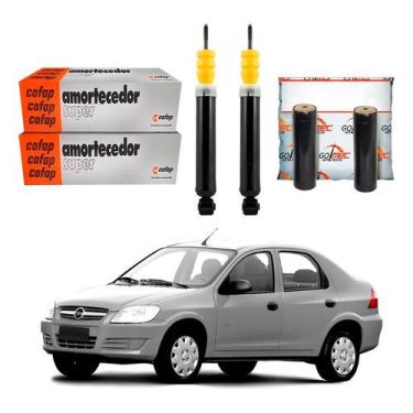Imagem de Kit Amortecedor Traseiro Prisma 1.4 2006 A 2012 - Cofap