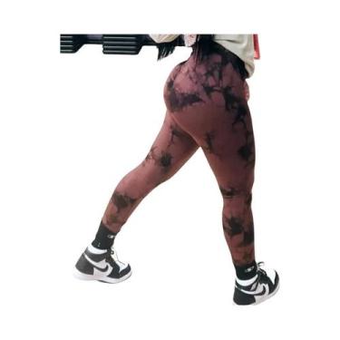 Imagem de Leggings de Ginástica Feminina - Cintura Alta, Sem Costura, Push Up e 