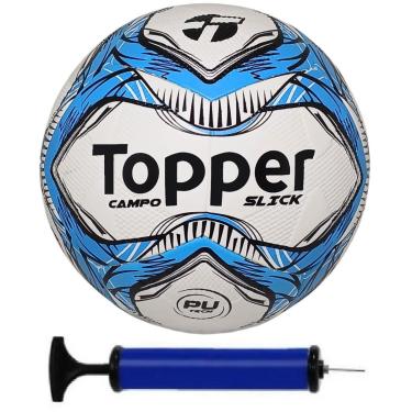 Imagem de Bola Campo Topper Slick com Bomba De Ar-Unissex