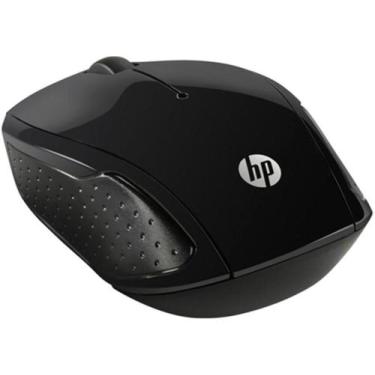Imagem de Mouse HP sem Fio USB X200 OMAN 3 Botoes Preto, Preto
