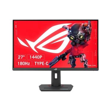 Imagem de Monitor Gamer ASUS ROG Strix 27", QHD, 180Hz, 1ms, IPS, FreeSync, HDR 400, Altura Ajust...
