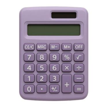 Imagem de Calculadora Pequena Mini De Bolso Visor Grande e Teclas com Função - N