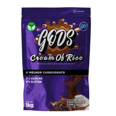 Imagem de Cream of Rice - 1000g Refil Chocolate com Coco - Canibal