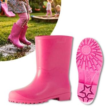 Imagem de Bota Infantil Galocha Impermeavel Borracha Para Chuva Kid - Bruen, 20/