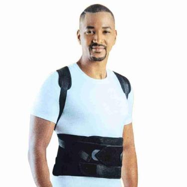 Imagem de Corretor Postural Cinta Modeladora Hidrolight Colete Coluna Lombar Lon