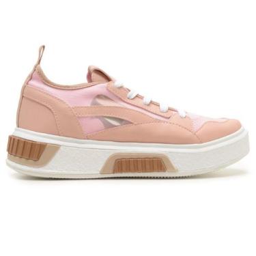 Imagem de Tênis Starter Ilusion Color Feminino, Rosa claro, 34