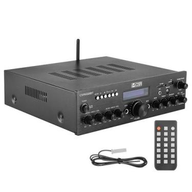 Imagem de Amplificador Áudio Receiver Bluetooth Som Ambiente Karaokê - CSR