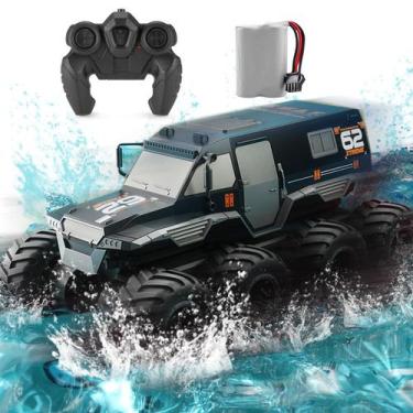 Imagem de Caminhão RC anfíbio Kaibo KB - 1:12 8WD 2,4GHz - À Prova D'Água - 25 k