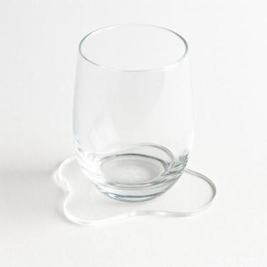 Imagem de Kit Porta Copos formato orgânico em Acrílico Transparente - Fabricação