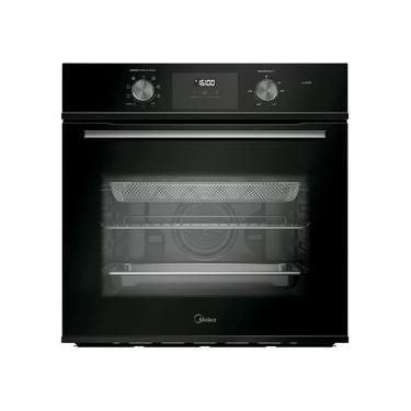 Imagem de Forno Elétrico de Embutir Midea TSD80P2 80L Digital com Air Fryer Preto 220V