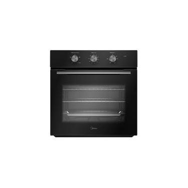 Imagem de Forno Elétrico de Embutir Midea TSM62 68L com Grill e Timer Mecânico Preto 220V