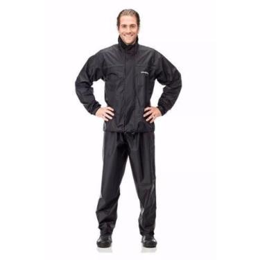 Imagem de Capa De Chuva Nylon C/ Gola P M G Gg Ex Preto Pantaneiro