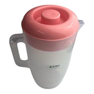 Imagem de Jarra plastica 4l com tampa tritec jarra graduada cores escolha cor:ro
