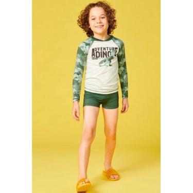 Imagem de Sunga Verde Militar Beach Wear Luc.Boo, 2