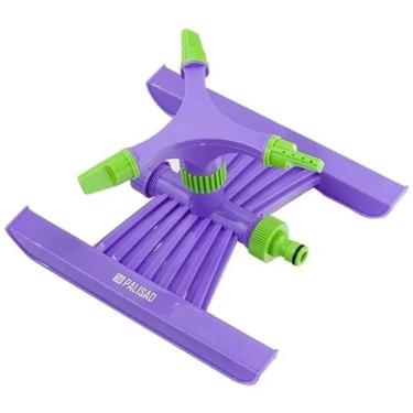 Imagem de Irrigador Rotativo 654098 Plástico ABS 3 Jatos Encaixe 3-4 Alcance 15m Área 180m2 Palisad
