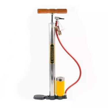 Imagem de Bomba De Ar Encher Pneu Bicicleta Bike Moto Bola Boias - Sem marca