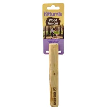 Imagem de Amicus Mordedor Brinquedo Sustentável de Madeira do Café Wood Amicus para Cães, Médio 20cm