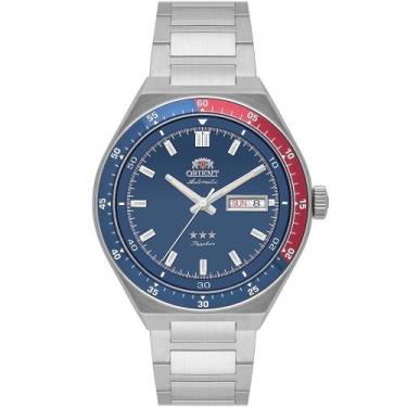 Imagem de Relógio Automático Orient Heritage Pepsi 3 Estrelas Original YN6SS003 