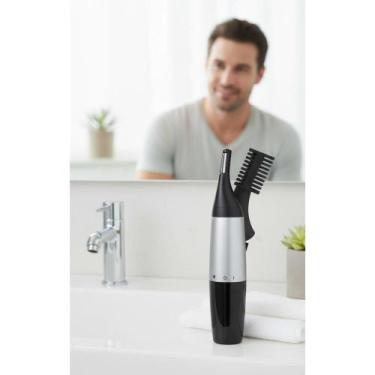 Imagem de 2x Aparador Pelos Vertical Bivolt Preto - Precisão e Estilo - Congratu