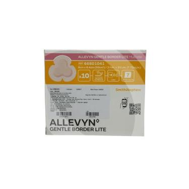 Imagem de Curativo Allevyn Gentle Border Lite 8cm8,4cm Multisite  Smith Nephew -