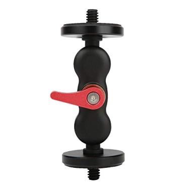 Imagem de Adaptador de cabeça esférica giratória de 360 graus multifuncional, braço, liga de alumínio, adaptador articulador de braço mágico para monitor de câmera e luz