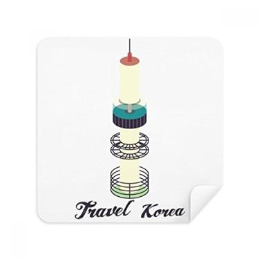 Imagem de Visiting Seoul Tower na Coreia do Sul, tecido de camurça, 2 unidades