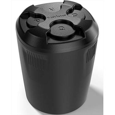 Imagem de JOYTUTUS Suporte universal de moedas de carro de alta capacidade para copo, porta-moedas compatível com a maioria dos acessórios de caminhões, Sort Penny, Quarter, Dime, Nickels (preto)