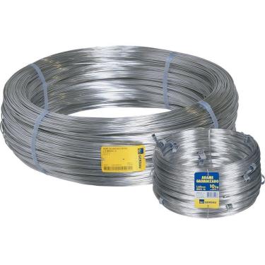Imagem de Arame Liso Gerdau Galvanizado 12 2,76mm - Embalagem com 10 Unidades