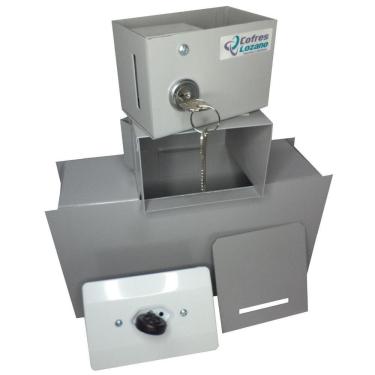 Imagem de Cofre Tomada Secreta Com Gaveta Interna E Fundo Falso