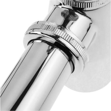 Imagem de Sifão Pia Lavatório Banheiro Metal Cromado 7/8 X 1.1/2``