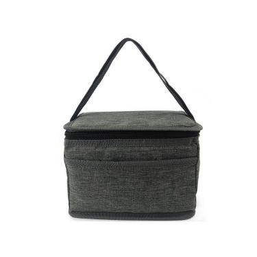 Imagem de Bolsa Térmica Porta Marmita Lanche Bebida Com Bolso Frontal