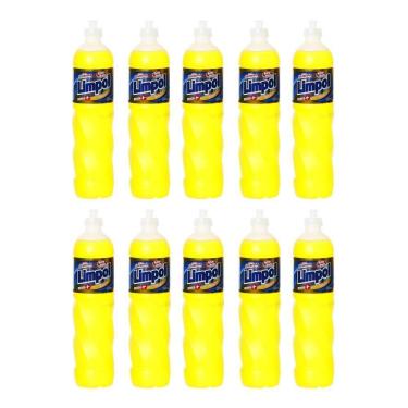 Imagem de Detergente Limpol Neutro Com Glicerina 500Ml Kit 10