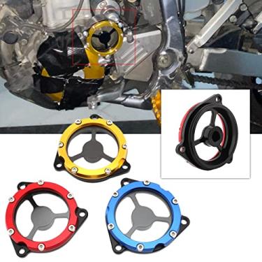 Imagem de FINMOKAL Apto Para Suzuki Drz400/E Drz400S/Sm Dr-Z 400Sm Tampa Do Estator Do Motor De Marcha Lenta Vermelho