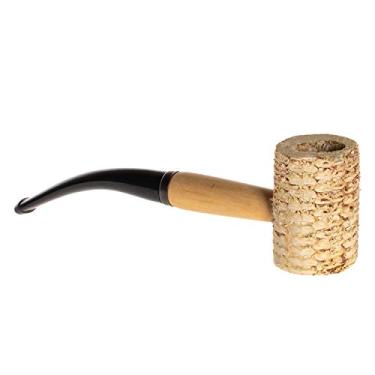 Imagem de Joy Join Acessório de fantasia de cachimbo falso de espiga de milho para festa de Halloween, Cano curvo, Tamanho Único